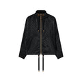 Shiny Monogram Short Parka