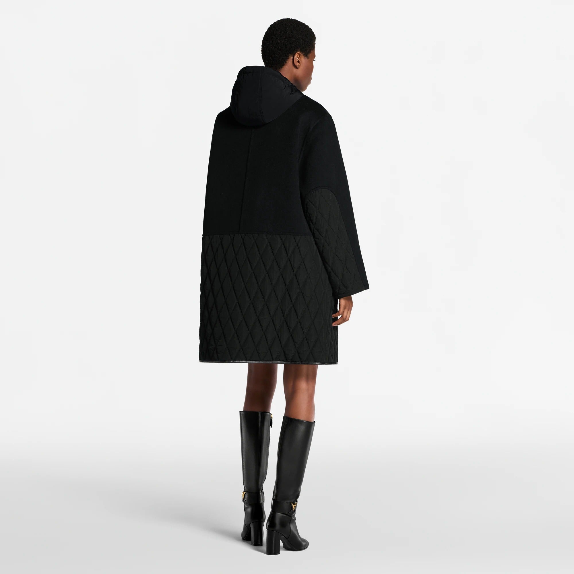 Quilt Accent Coat