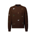 LV x The The Darjeeling Limited Embroidered Long-Sleeved Crewneck