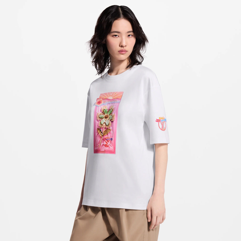 Flower Toy Print T-Shirt