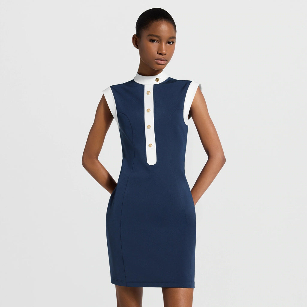 Technical Jersey Sailor Dress