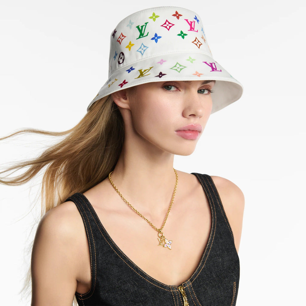LV x TM Reversible Superflat Bucket Hat