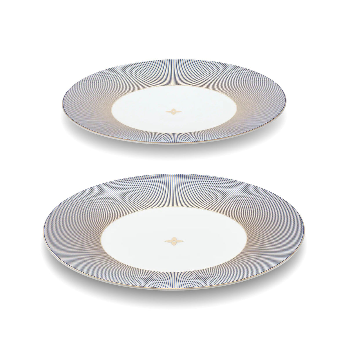 Dichroic Set Of 2 Presentation Plates
