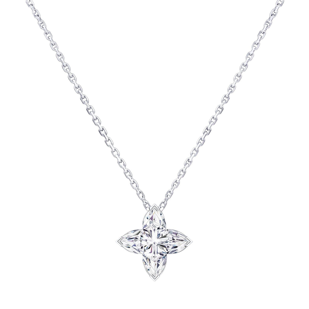 LV Diamonds Pendant, LV Monogram Star cut