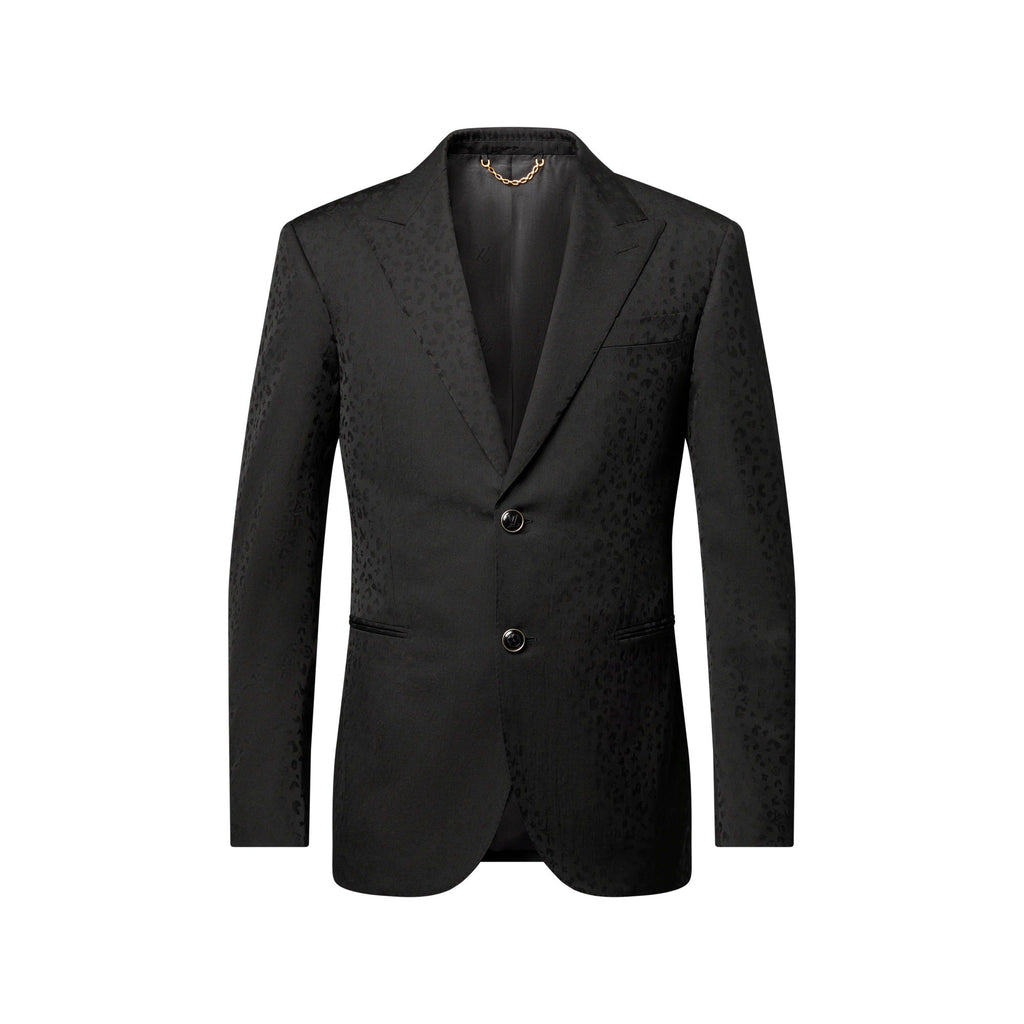 Satin Single-Breasted Pont Neuf Jacket