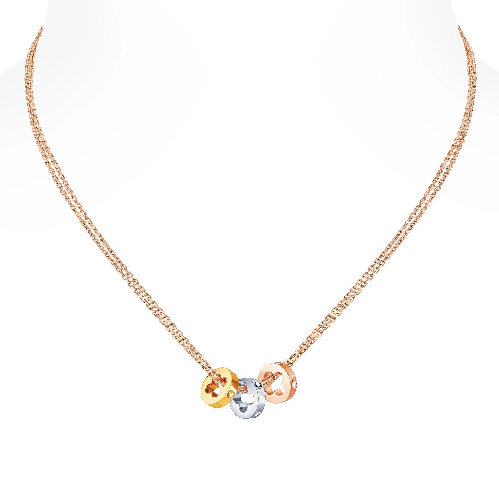 Empreinte Pendant, 3 Golds