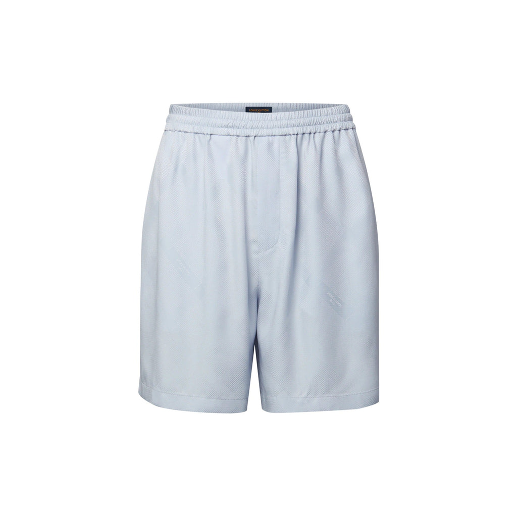 Jacquard Drawstring Shorts