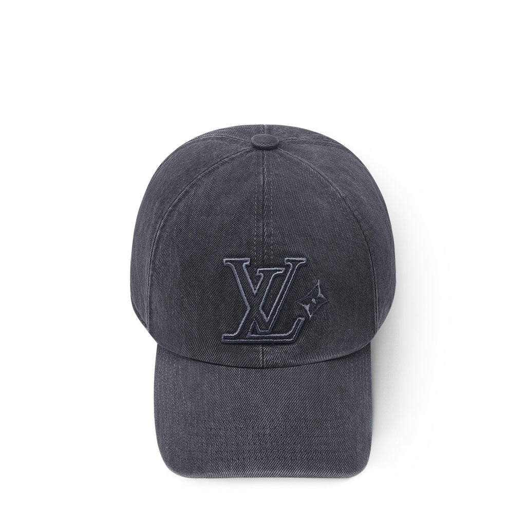 LV Denim Washed Cap