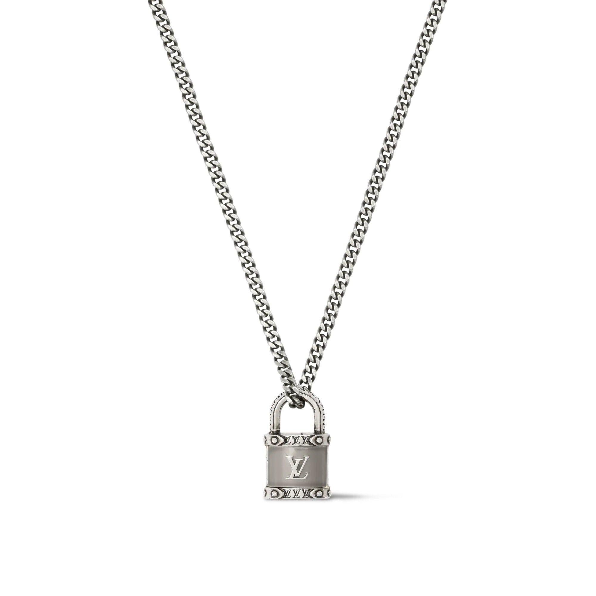 LV Lock Necklace