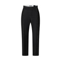 Button Leg Tailored Pants