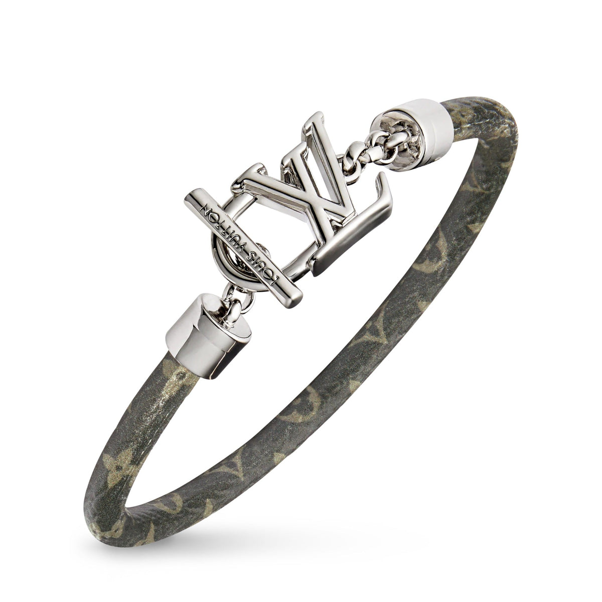 LV Dimension Monogram Leather Bracelet