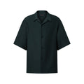 Mini Monogram Silk-Cotton Blend Short-Sleeved Shirt
