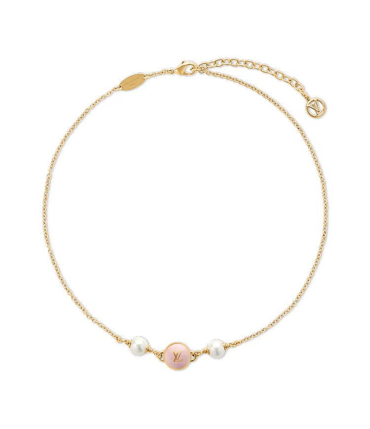 LV Pearly Confetti Necklace