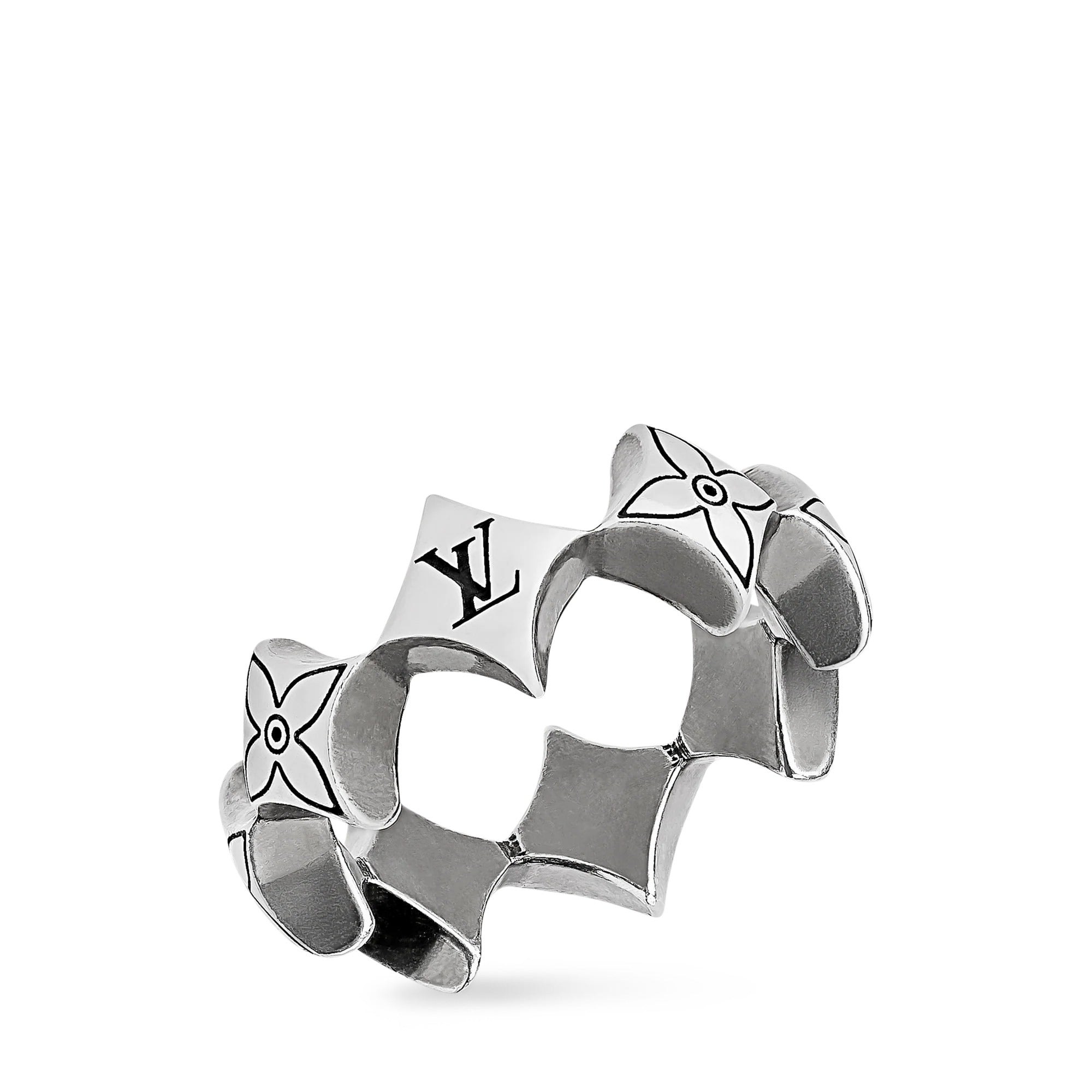 LV Spiky Flower Ring