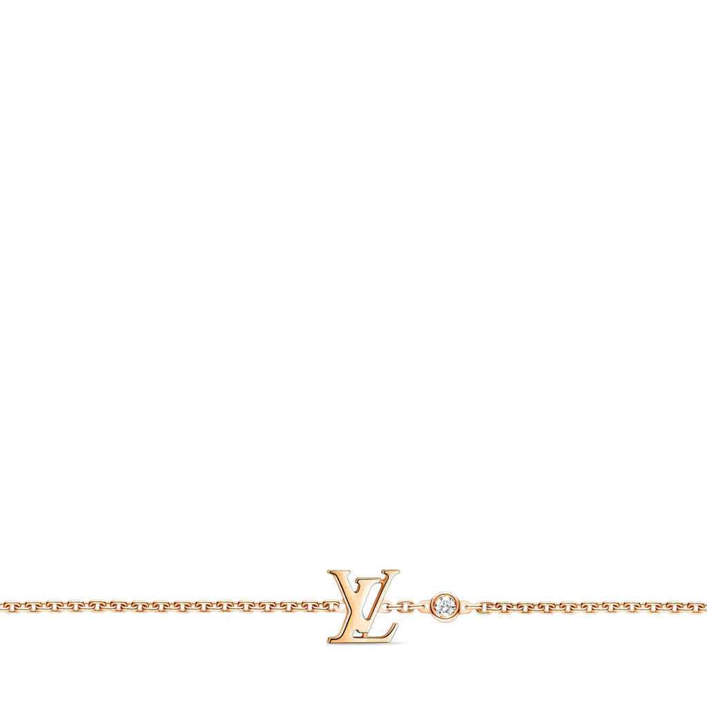 Idylle Blossom LV Bracelet, Pink Gold and Diamond