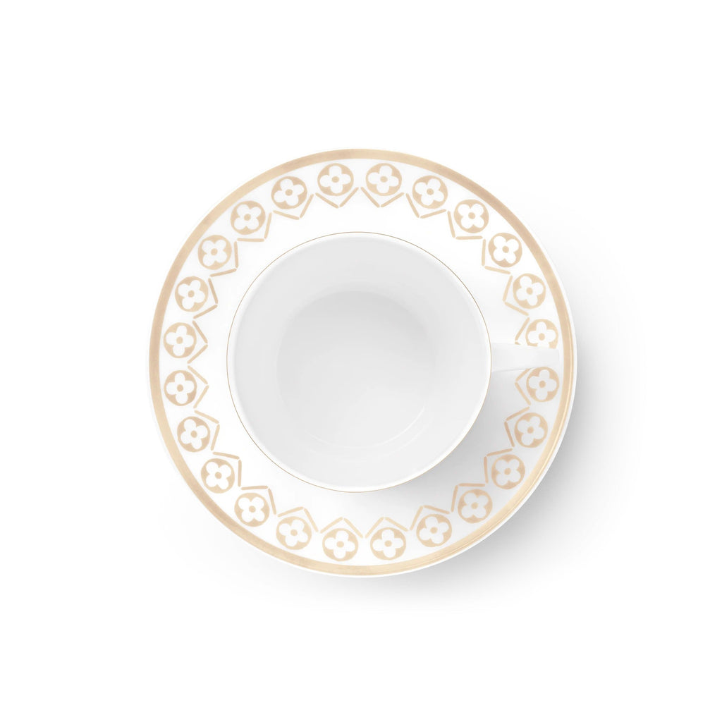 Set Of 2 Teacups And Saucers