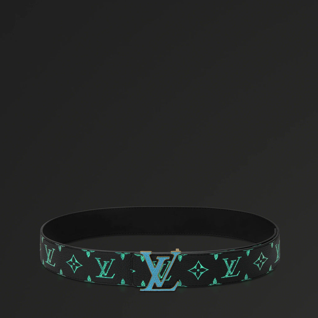 LV Initiales Monogram Firefly 40mm Reversible Belt