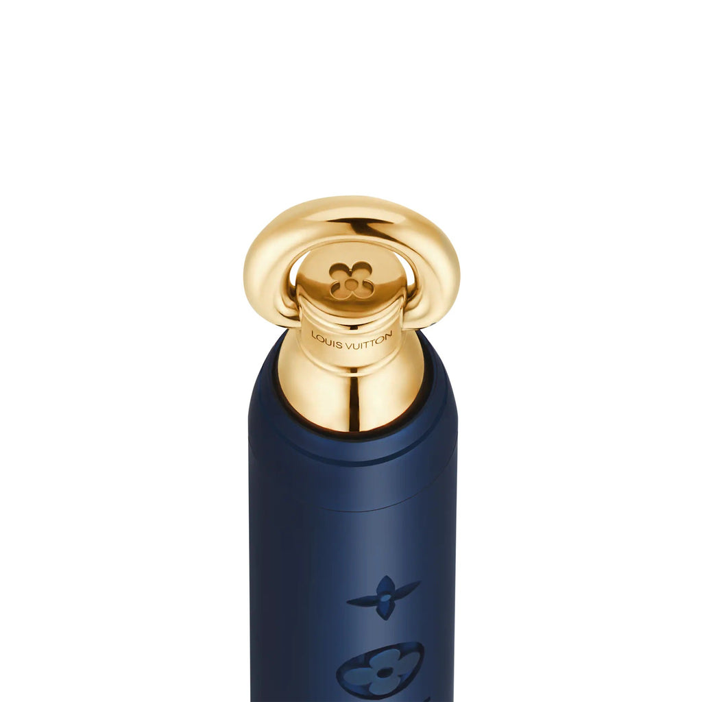 Les Gastons Vuitton Designer Pendant, Yellow Gold and Blue Titanium