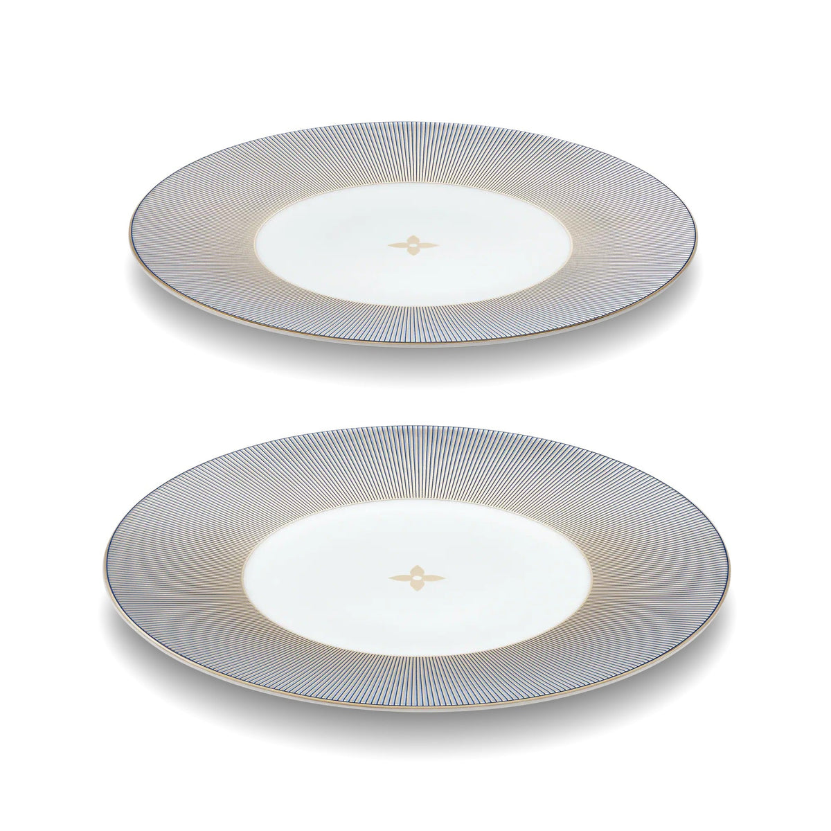 Dichoric Set Of 2 Dessert Plates