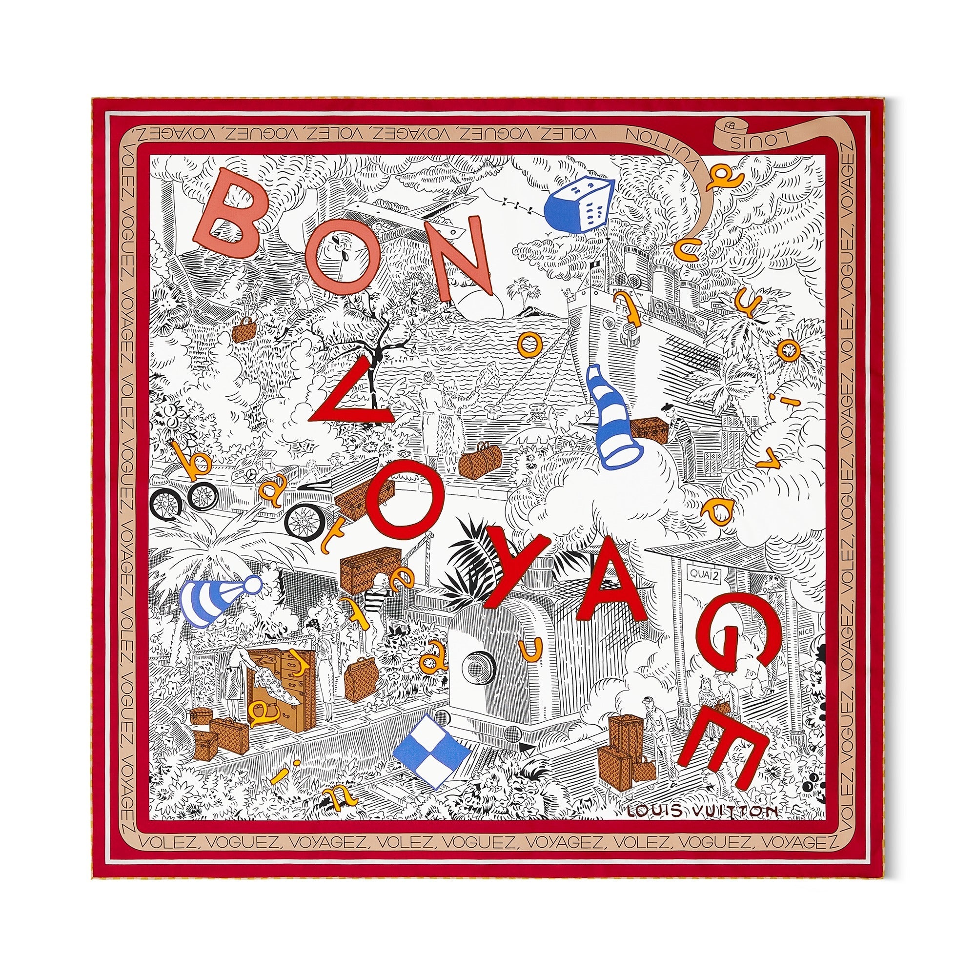 Bon Voyage Square 90