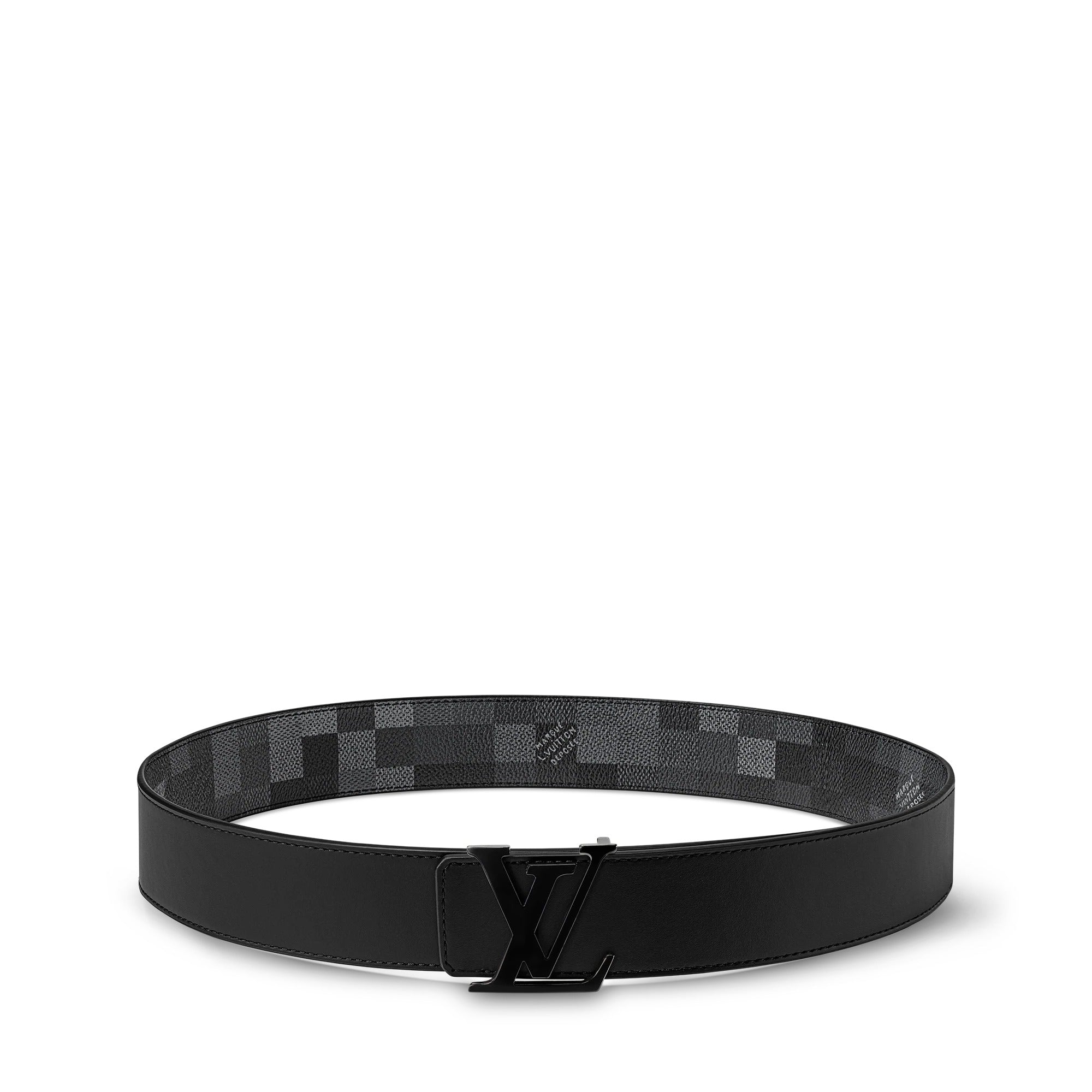 LV Initiales Damoflage 40mm Reversible Belt