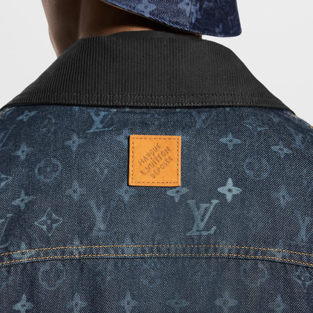 Monogram Denim Workwear Jacket
