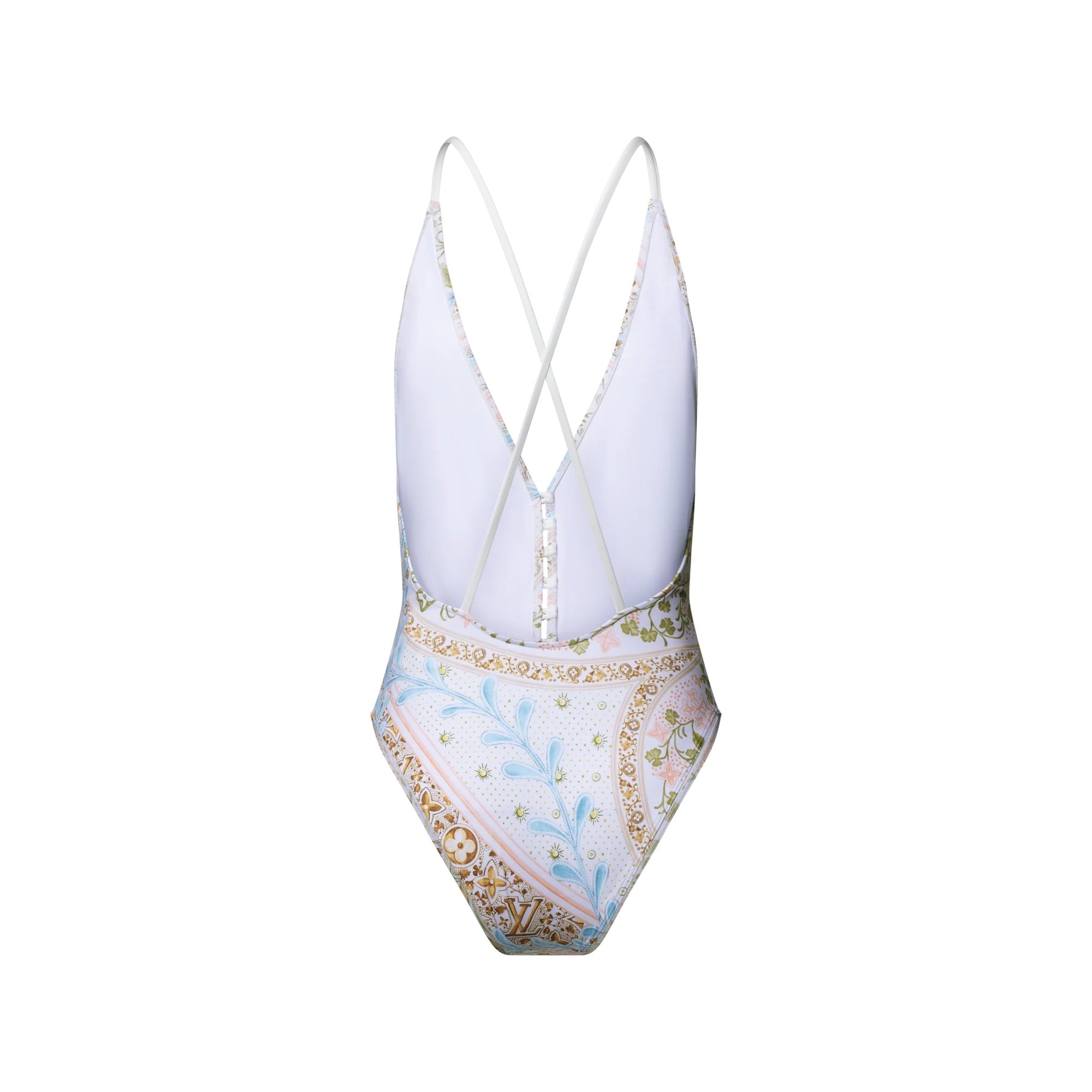 Flower Foulard Swimsuit