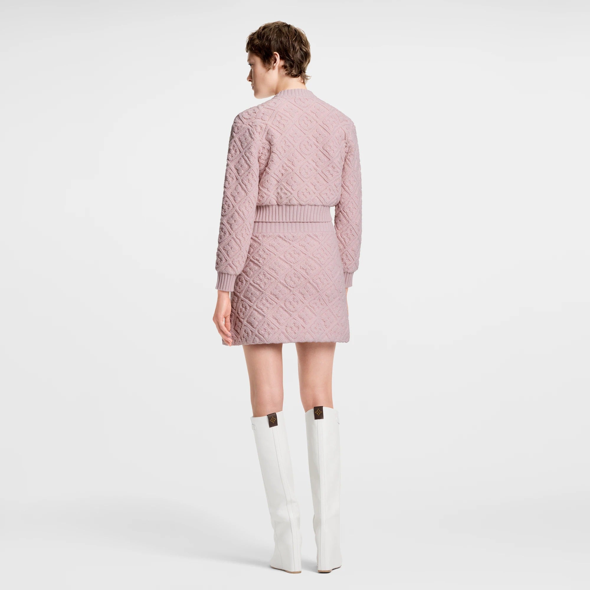 Monogram Toweling Cardigan