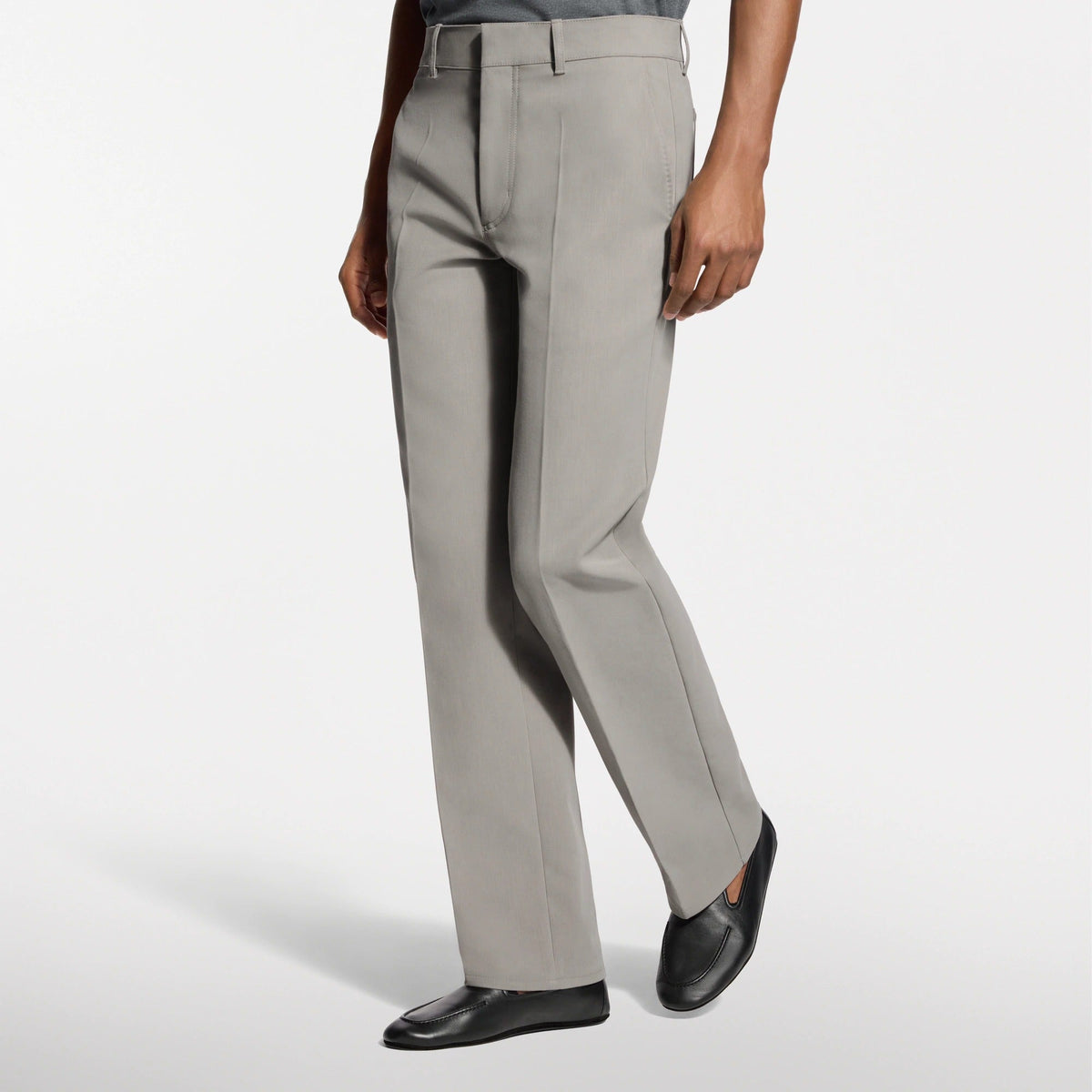 Cotton-Silk Casual Pants