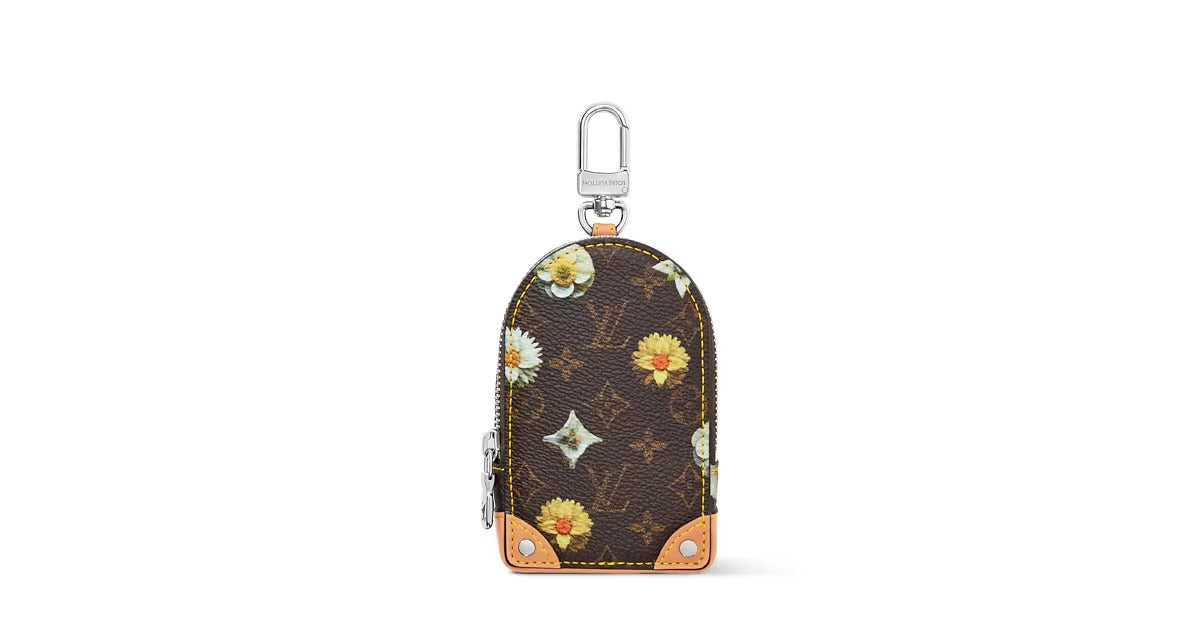 Monogram Flower Pouch
