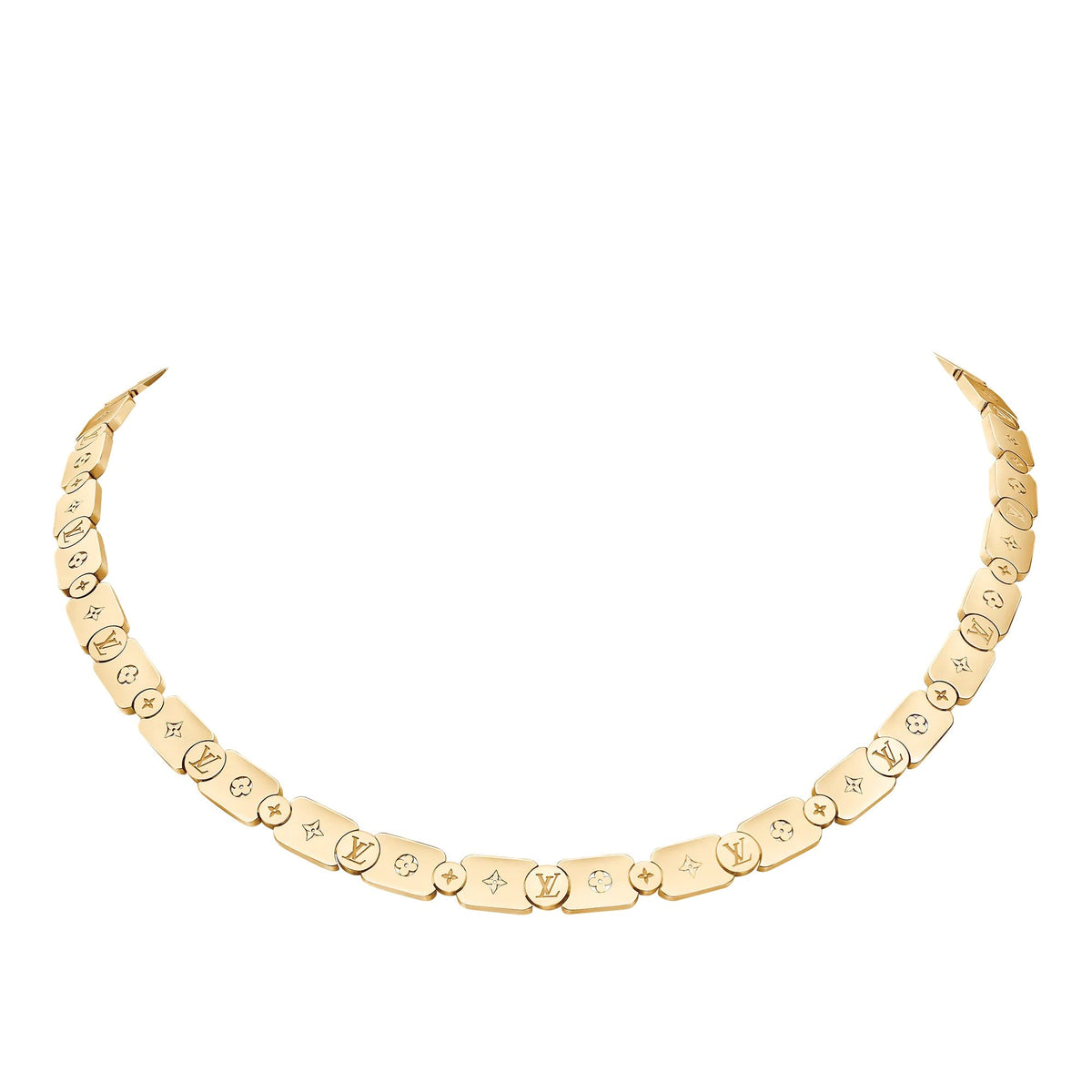 Les Gastons Vuitton Gourmette Necklace, Yellow Gold