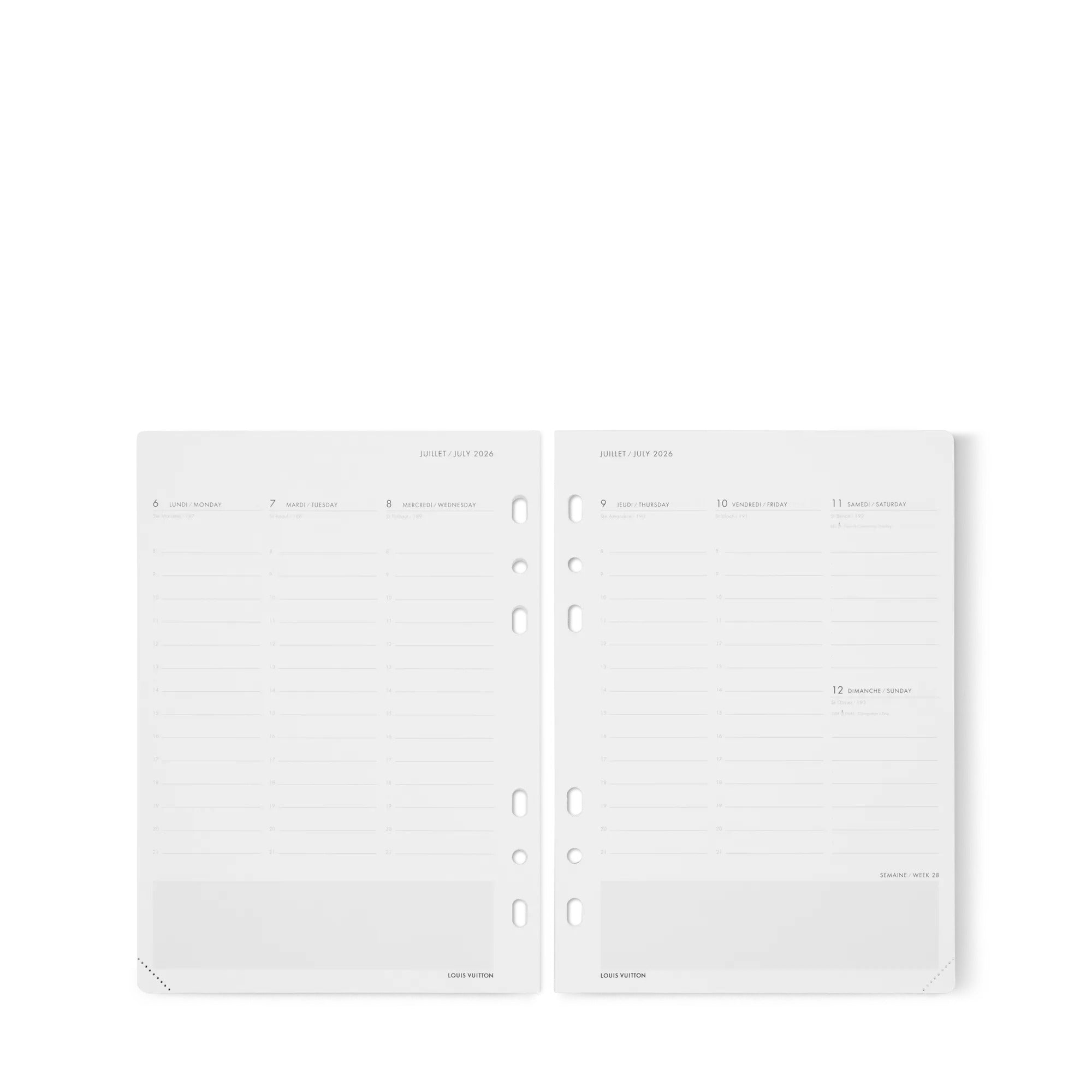 Large Functional Agenda Refill 2026