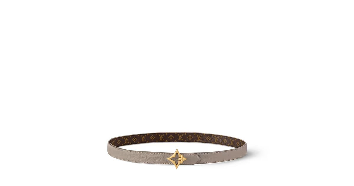 LV Flowergram 20mm Reversible Belt