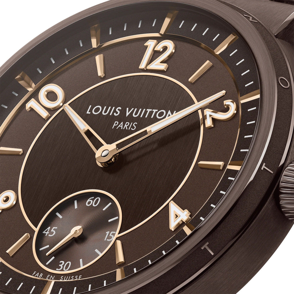 Tambour, Automatic, 40mm, Ceramic and Rose Gold