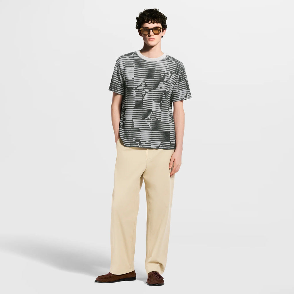Monogram Short-Sleeved Crewneck