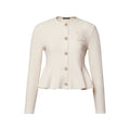 Flared Terry Cardigan