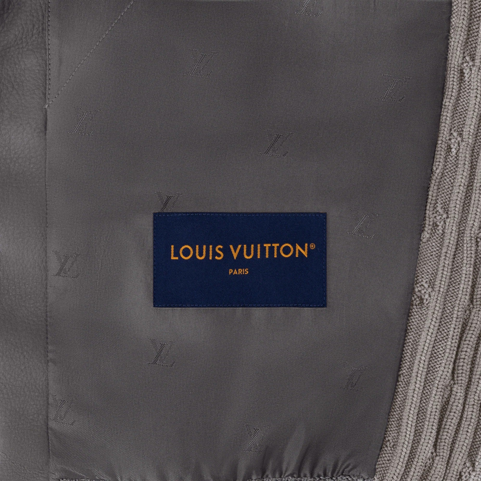 Mixed Suede And Knit Blouson