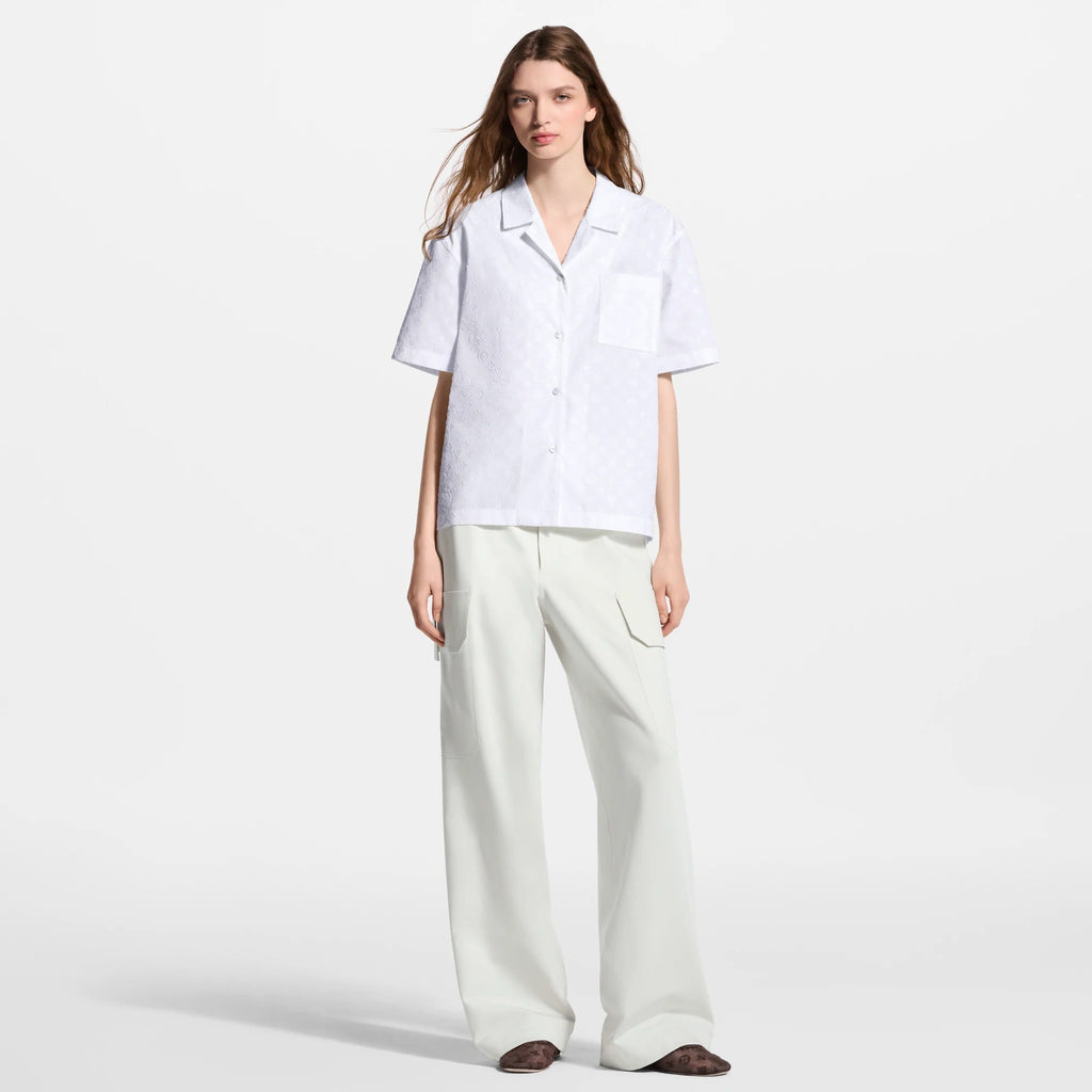 Fil Coupé Monogram Pajama Shirt