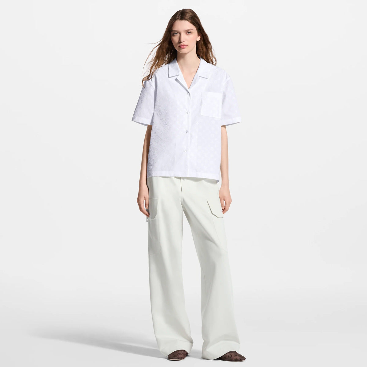 Fil Coupé Monogram Pajama Shirt