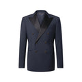 Double-Breasted Tuxedo Jacket