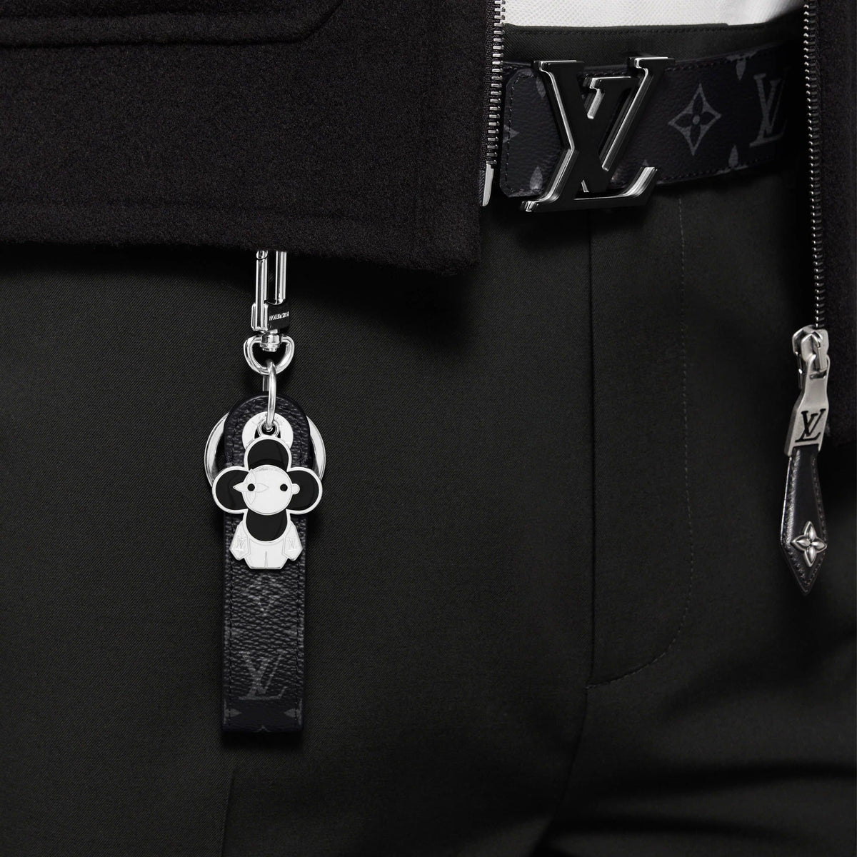 Vivienne Dragonne Key Holder and Bag Charm