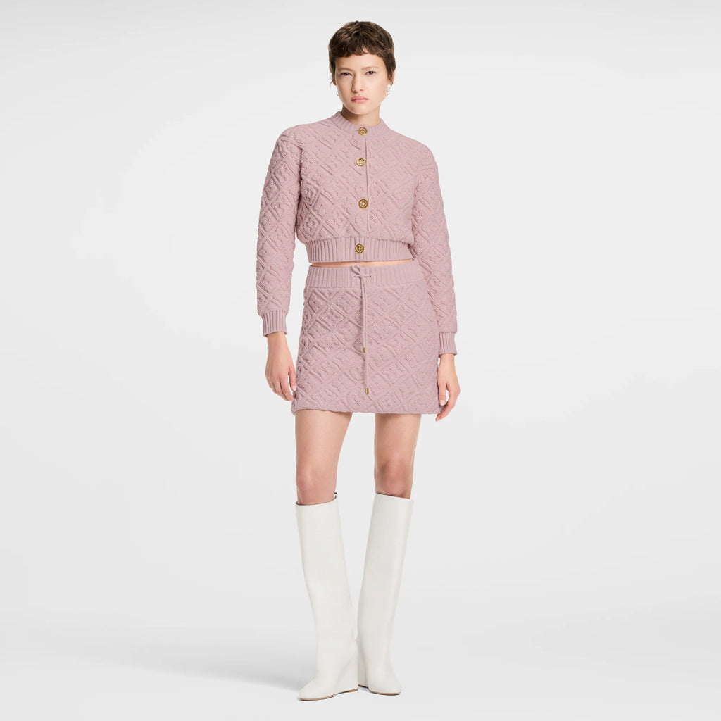 Monogram Toweling Mini Skirt