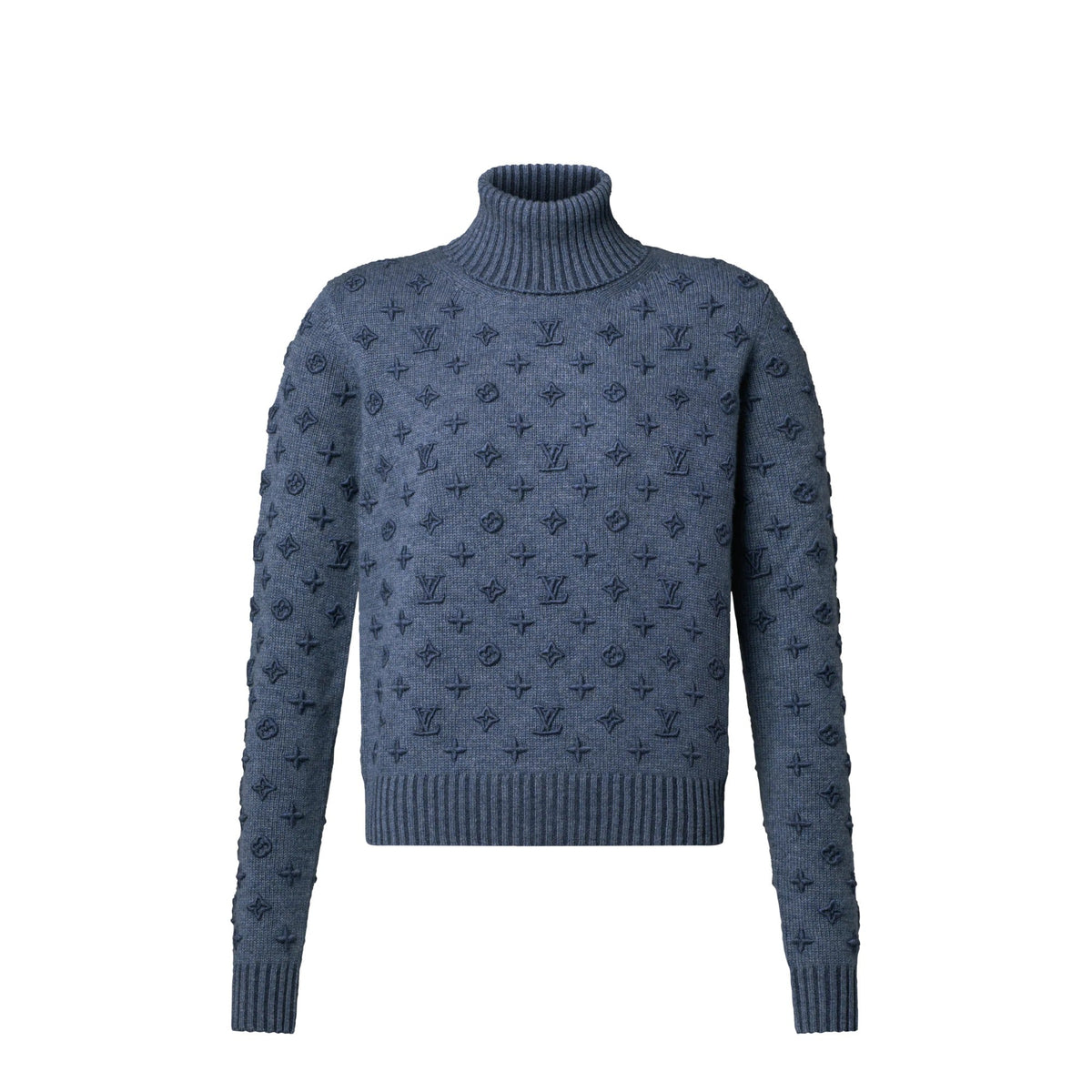 3D Signature Turtleneck Pullover