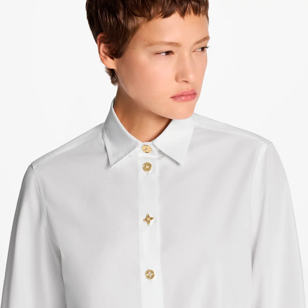 Monogram Button Shirt
