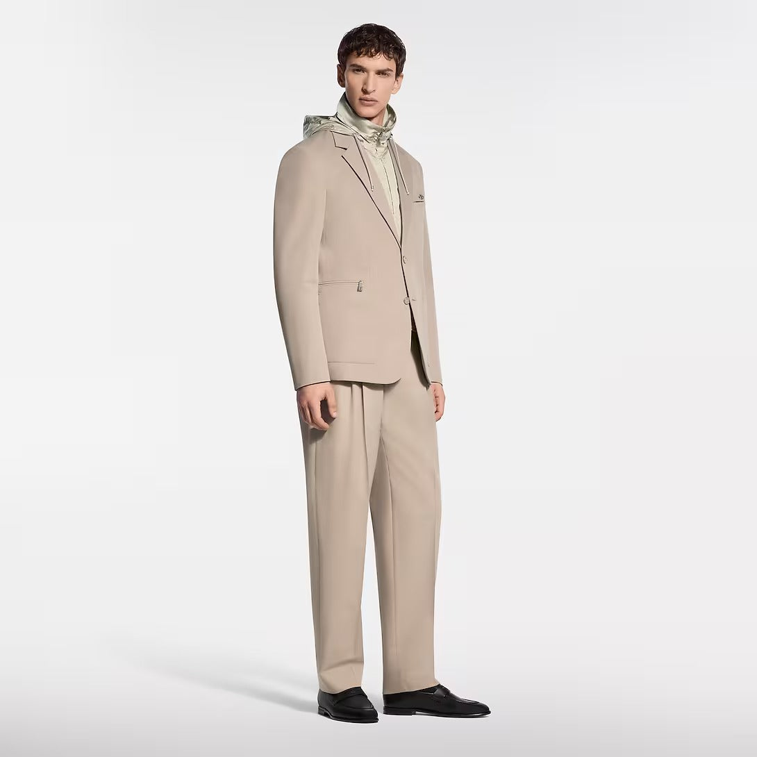 Light Pleated Pants