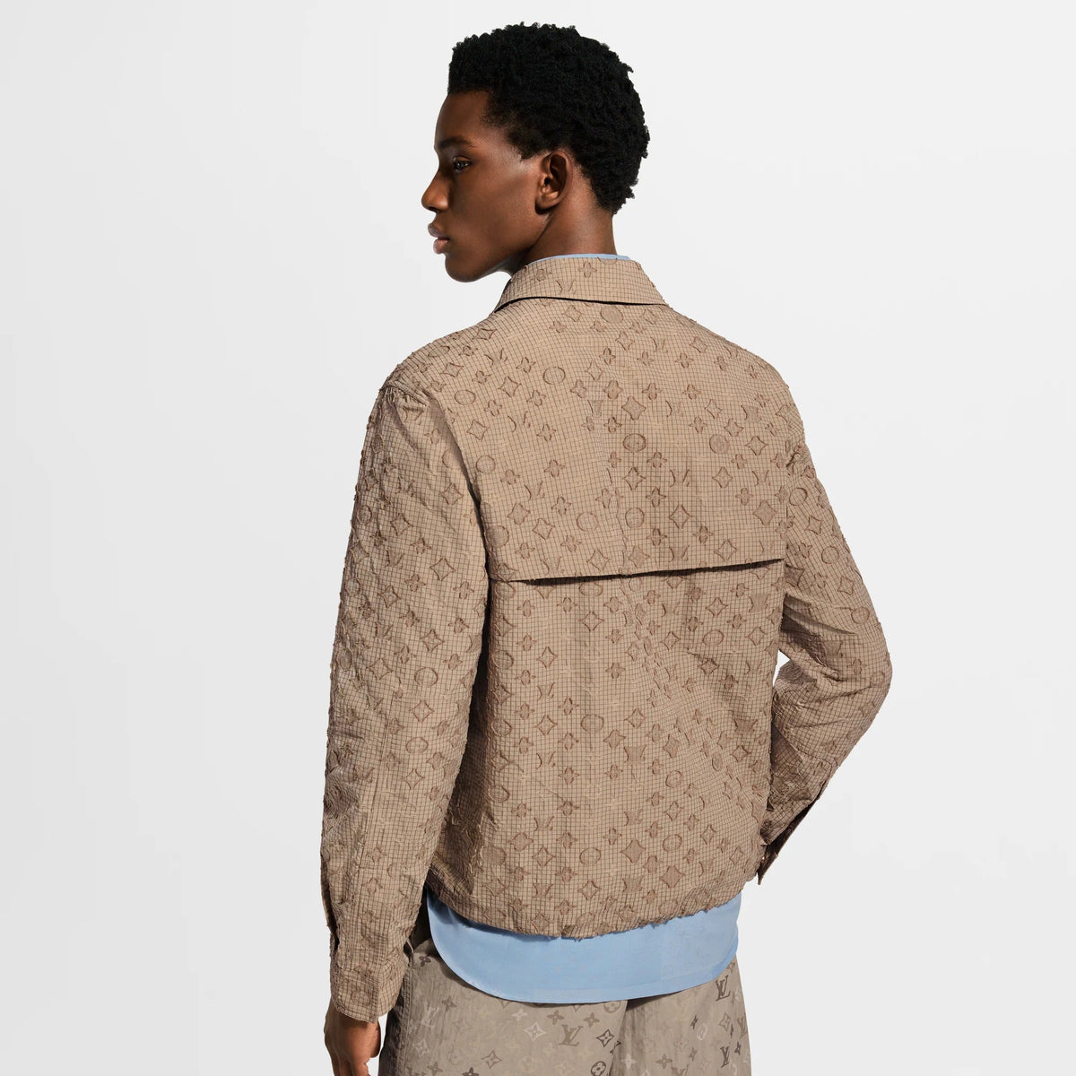 Monogram Ripstop Zippered Overshirt