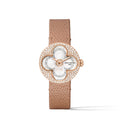 Color Blossom, Quartz, 26 MM, Rose Gold, White Mother-Of-Pearl and Diamonds