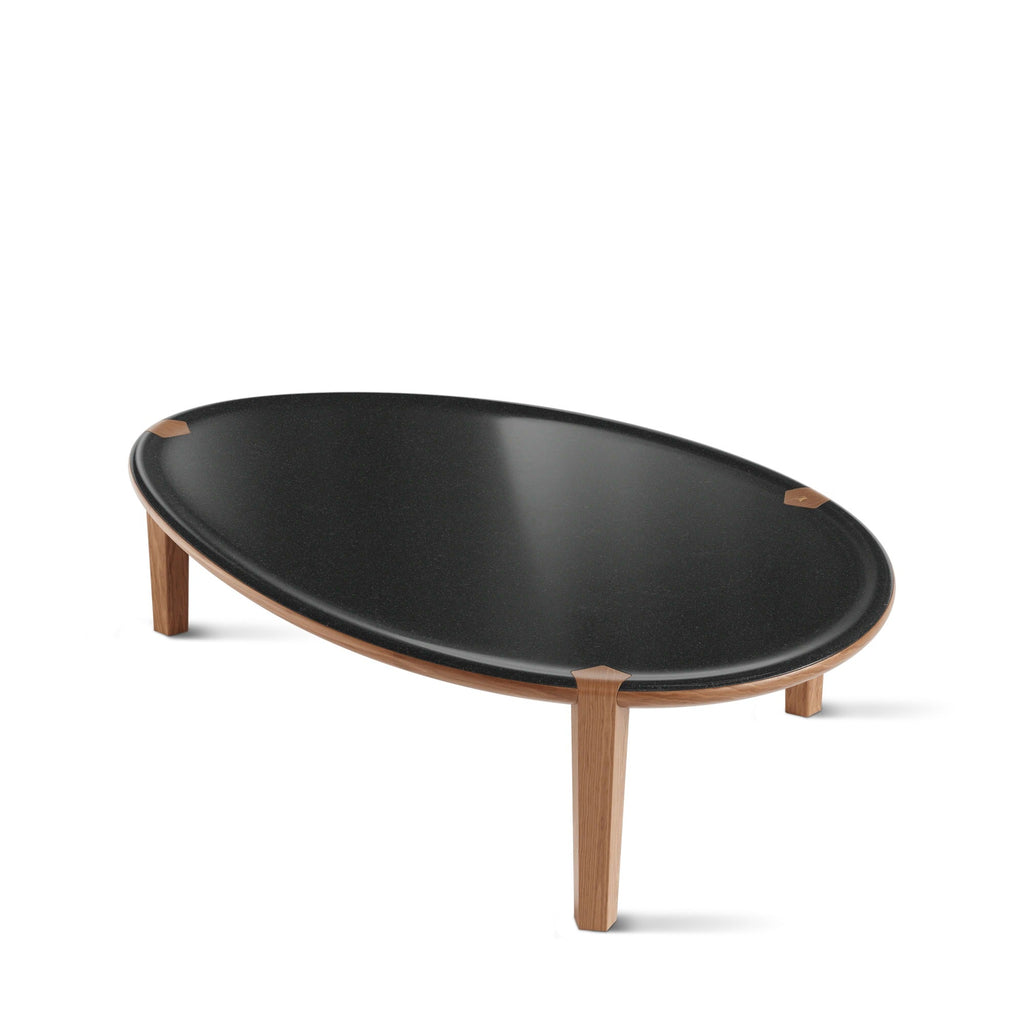 Aqua Coffee Table High - Black Granite
