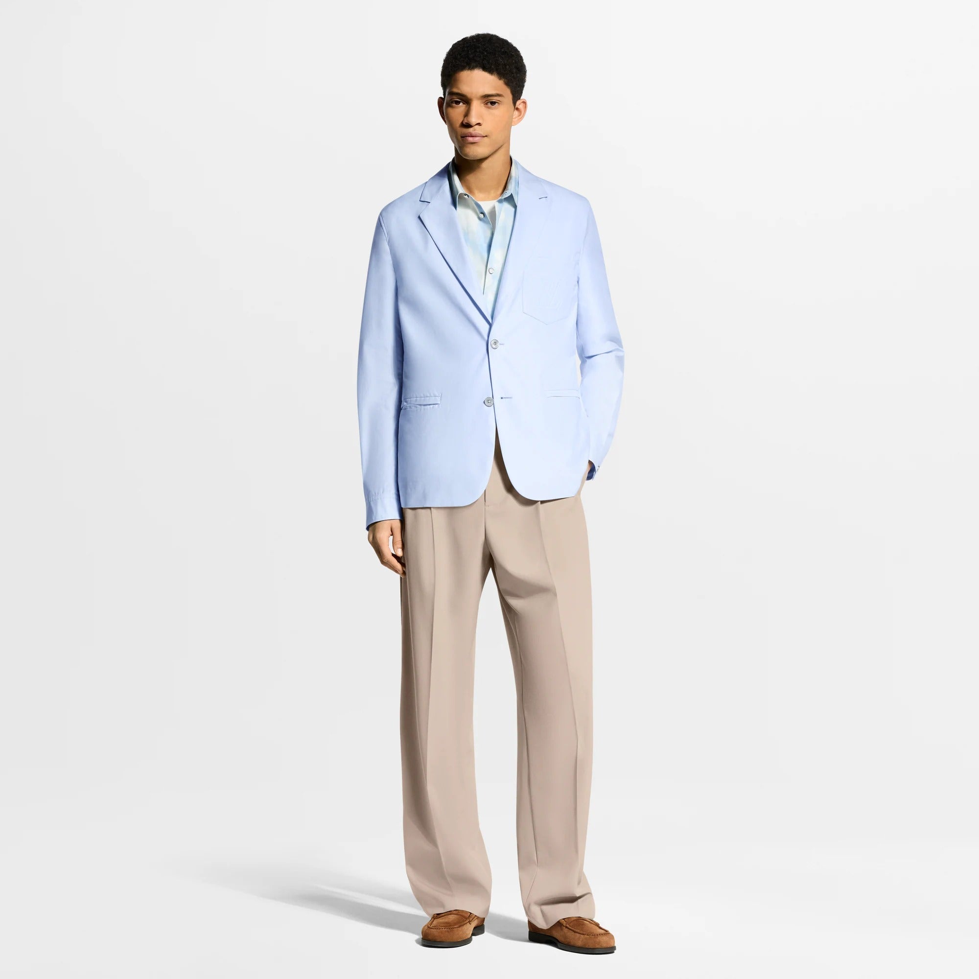 Light Unconstructed Cotton Jacket