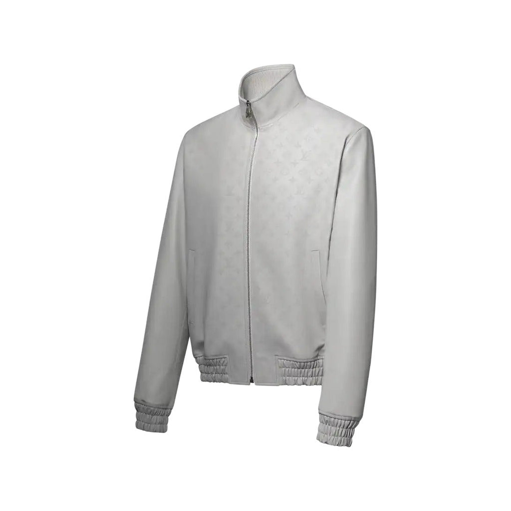 Perforated Monogram Leather Track Top